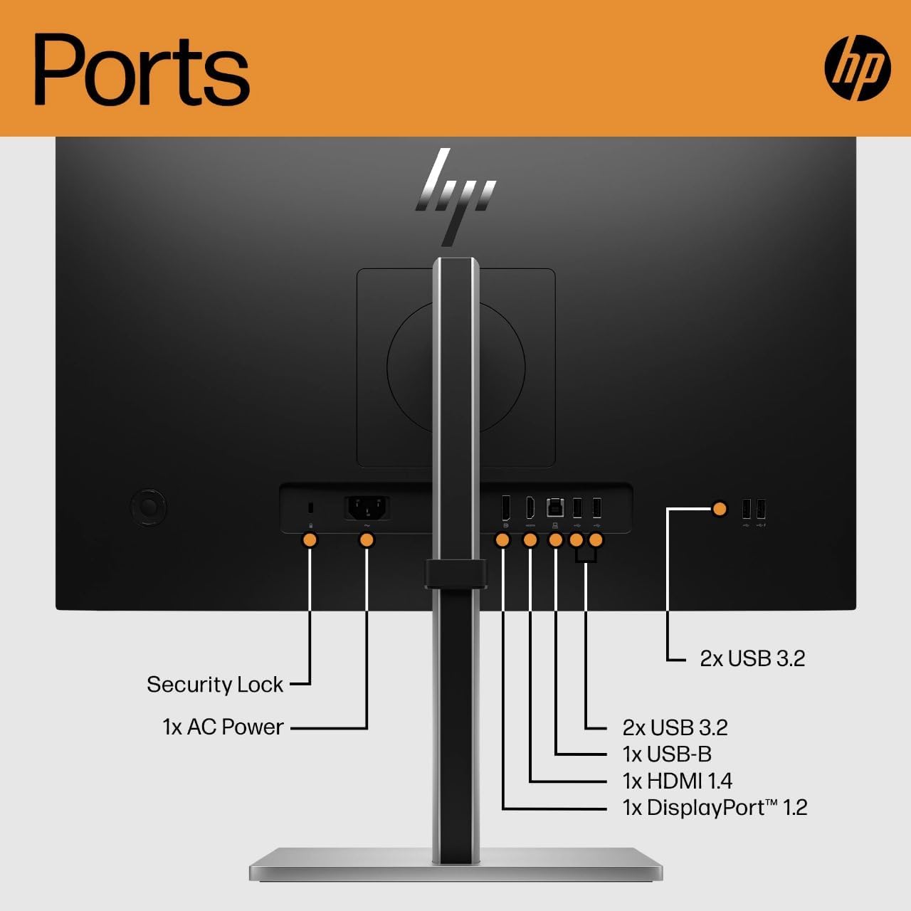 HP E24 G5 23.8 FHD Monitor product image 2